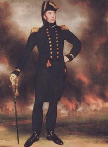 ジョージ・コックバーン卿（1772-1853）（カラーリトグラフ 作： Walter Charles Mills