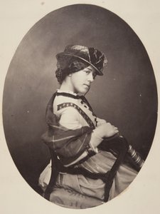 未確認の女性、1865 作： John Adamson