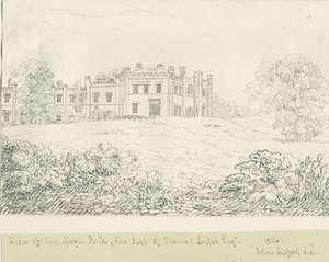 アーミテージパーク：ペン画、1814年 作： John Allport