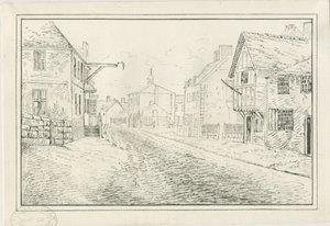 ルグレータウン-リッチフィールドロードへのウォルセリーブリッジ：ペンとインクの描画、nd [1814]