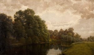 平和なウォリックシャーのシーン、1883