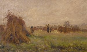 収穫のシーン、1885-99