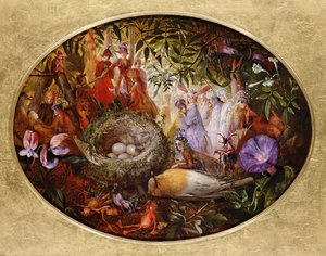 コックロビンの死 作： John Anster Fitzgerald