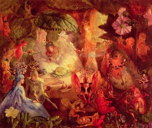 不明な画像 作： John Anster Fitzgerald