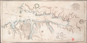 1836年のロシア測量による黒海セバストポリ 作： John Arrowsmith