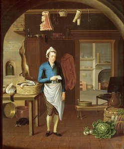 キッチンシーン、1771 作： John Atkinson