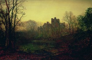 1871年の10月の残光 作： John Atkinson Grimshaw