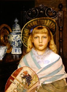 イーニッド（油彩・キャンバス） 作： John Atkinson Grimshaw