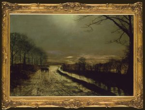 ワーフデール 作： John Atkinson Grimshaw