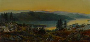 ウィンダミア 作： John Atkinson Grimshaw
