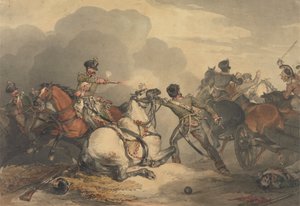 戦闘シーン 作： John Augustus Atkinson