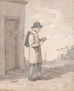学校に行く 作： John Augustus Atkinson