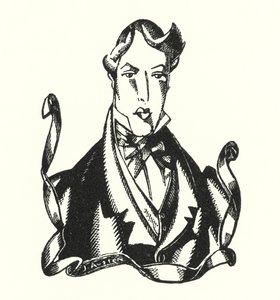 バイロン卿によるドン・ファンのフィニスのイラスト (litho) 作： John Austen