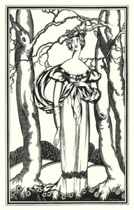 バイロン卿によるドンファンのイラスト：レディ・アデリーヌ、エフェソス人のディアン（リソ） 作： John Austen