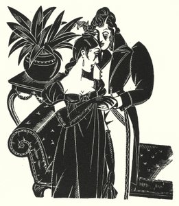ギュスターヴ・フローベールによるマダム・ボヴァリーのイラスト (litho) 作： John Austen