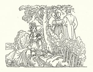 Jane Austen による Persuasian のイラスト (カラー リソ) 作： John Austen