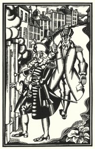 ローレンス・スターンによるトリストラム・シャンディのイラスト（リソ） 作： John Austen