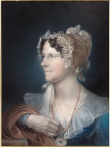 アーティストの妻の肖像、1839 作： John Bacon