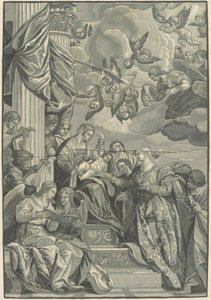 聖カタリナの神秘の結婚 作： John Baptist Jackson