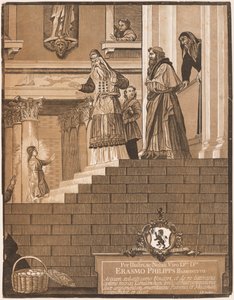 神殿での聖母の贈呈、ティツィアーノの後に（右のシート） 作： John Baptist Jackson