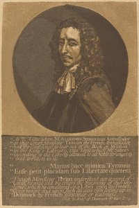 アルジャーノン・シドニー 作： John Baptist Jackson after Justus van Verus