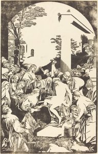 ラザロの復活 作： John Baptist Jackson after Leandro Bassano