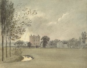 クライスト・チャーチ・メドウズ、1788年5月6日 作： John Baptist Malchair