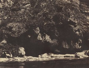 アルジェリア、コンスタンティヌス近郊のルーメル銀行。 1855-56。 作： John Beasley Greene