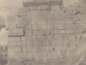 カルナック、ハイポスタイルホール、南壁（外面） 作： John Beasly Greene