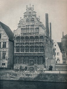 Hall of the Watermen`s Guild、ゲント、ベルギー、c1900 1914-1915。