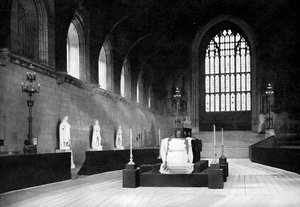 ウィリアムグラッドストーン州にある、ロンドンのウェストミンスターホール、1898年1905年。