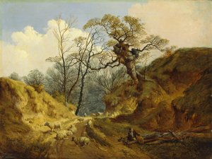 Crown Point, Whitlingham, lähellä Norwichia 作： John Berney Ladbrooke