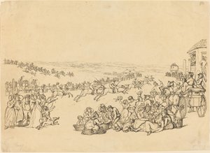 ランニング 作： John Bluck after Thomas Rowlandson
