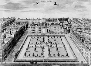 レスタースクエア、1725年 作： John Bowles