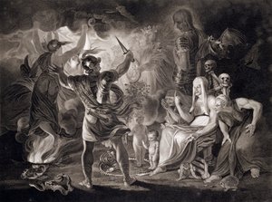 マクベス、三人の魔女とヘカテ、1805
