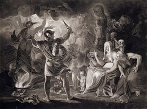 マクベス、3 人の魔女とヘカテ、1805 年