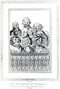 ジョーダン夫人の利益のために、1787年（彫刻） 作： John Boyne