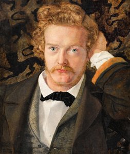 アーサー・ブレットの肖像 作： John Brett