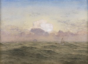 外海、1865年 作： John Brett