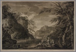 アポロとシビル、1779年。 作： John Browne