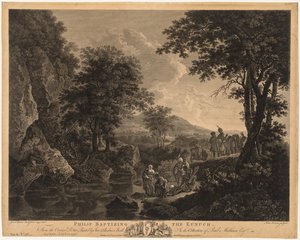 フィリップ・バヌタイジング・ユーヌーク、1772 作： John Browne