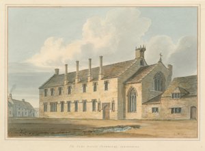 ドーセット-シャーボーン-施しの家、1802 作： John Buckler