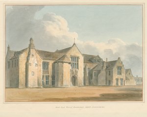 ドーセット-シャーボーン修道院、1802年 作： John Buckler