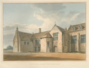 ドーセット-シャーボーン修道院、1802年 作： John Buckler