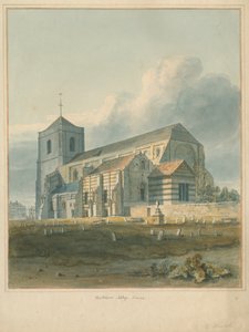 エセックス-ウォルサム修道院、1802 作： John Buckler