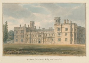 ノーサンプトンシャー-アシュビー城、1815 作： John Buckler