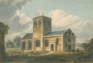オックスフォードシャー-Meofley Church、1802 作： John Buckler