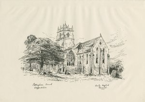 Pattingham Church: ?ジンコグラフ, nd [?19世紀] (プリント) 作： John Buckler