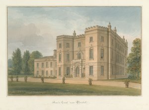 サマセット-ブリストル-アルノの裁判所、1827年 作： John Buckler
