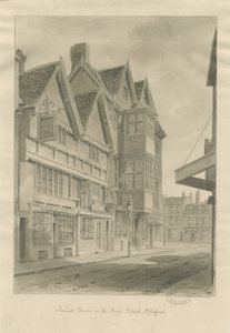 スタッフォード-メイドのヘッドイン：セピア画、1841 作： John Buckler